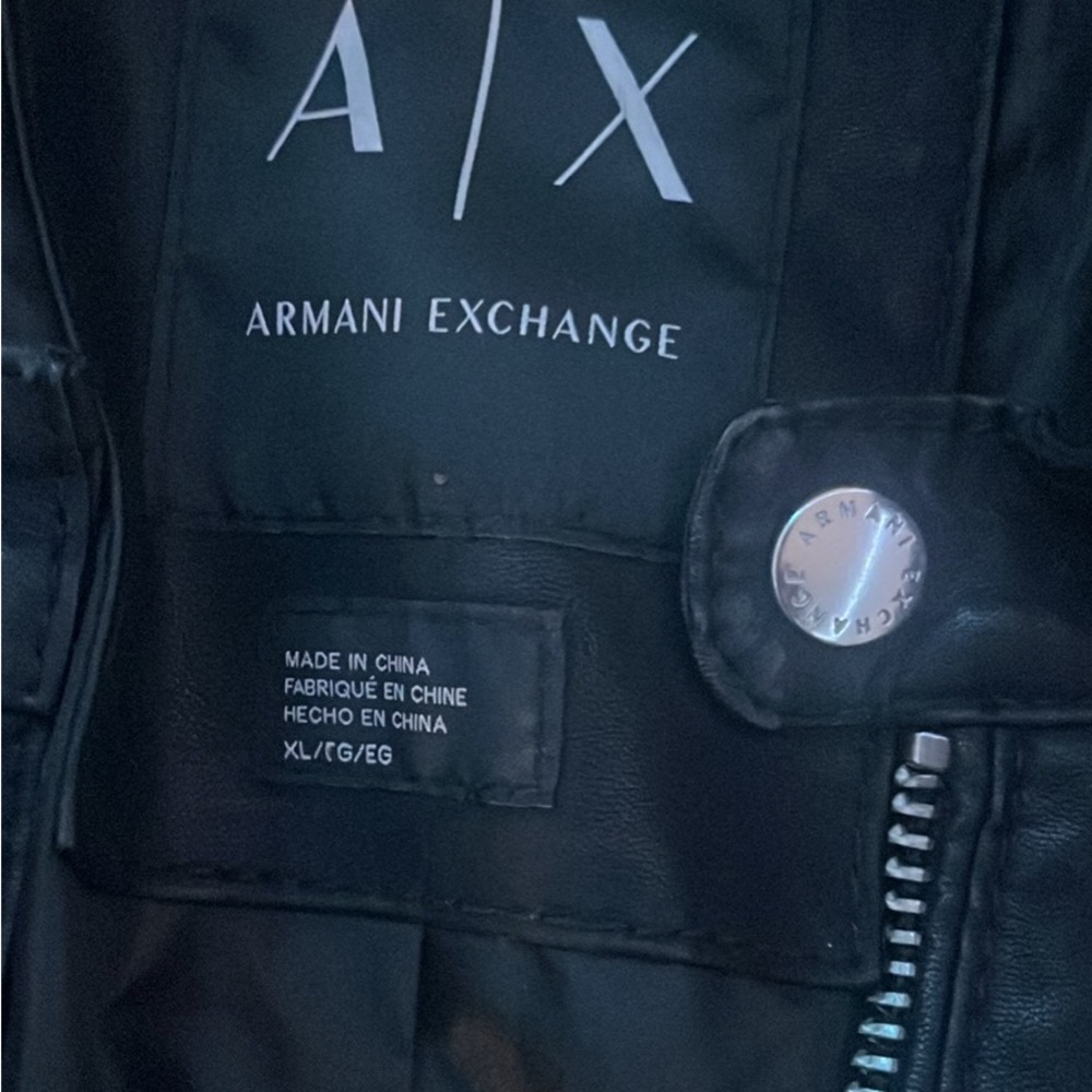 Men's leather jacket - Picture 2 of 2